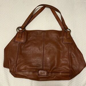 The Sak Leather Tote, Chestnut Color